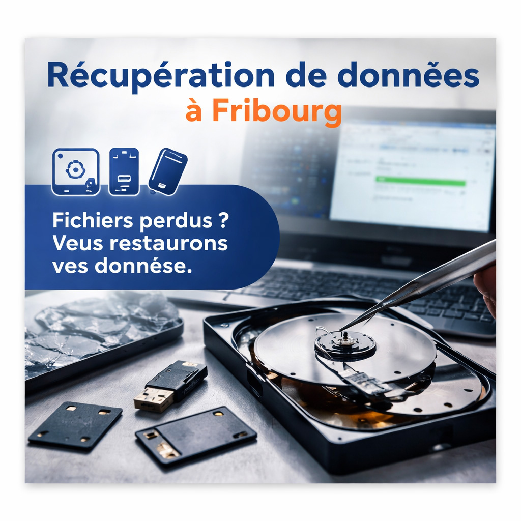 Récupération  des données à Fribourg